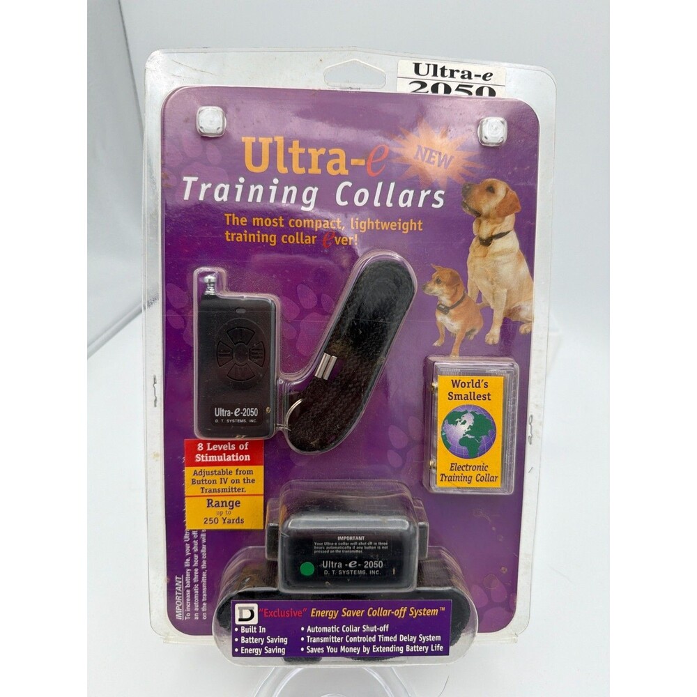 Ultra-e 2050 Electronic Dog Training Collar New Old‎ Stock Sealed NOS